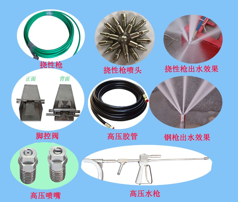 高壓清洗機(jī)管道清洗效果